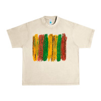 Sandshell black history brushstroke Urban Heavy Tee - texasbilliewilder