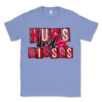 Colony Blue hugs and kisses Classic Tee - FaDigitalArtStudio