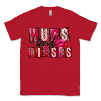 Red hugs and kisses Classic Tee - FaDigitalArtStudio
