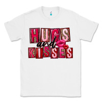 White hugs and kisses Classic Tee - FaDigitalArtStudio