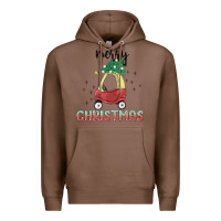 Chestnut merry christmas kids car Premium Hoodie - MaliasSmallBusiness