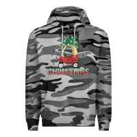Slate Camo merry christmas kids car Premium Hoodie - MaliasSmallBusiness