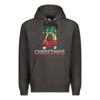 Smoke merry christmas kids car Premium Hoodie - MaliasSmallBusiness