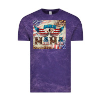 Cloud Purple american mama Vintage Tee - BarkalooDesign
