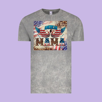 American Mama Vintage Tee Designed By Barkaloodesign