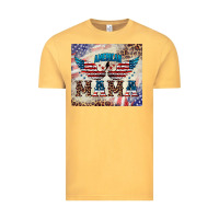 Vintage Mustard american mama Vintage Tee - BarkalooDesign