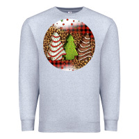 Heather Grey Christmas tree cakes Christmas Premium Sweatshirt - Jasminsmagicworld