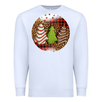 White Christmas tree cakes Christmas Premium Sweatshirt - Jasminsmagicworld