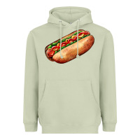 Matcha American hot dog Heavyweight Hoodie - AdoDesignShop