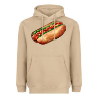 Mushroom American hot dog Heavyweight Hoodie - AdoDesignShop