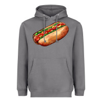 Storm American hot dog Heavyweight Hoodie - AdoDesignShop