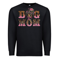 Black dog mom dachshund Premium Sweatshirt - BarkalooDesign