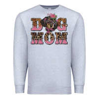 Heather Grey dog mom dachshund Premium Sweatshirt - BarkalooDesign