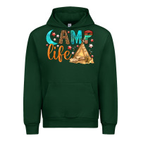 Forest Green Camp Life Urban Hoodie - BundleAndBundleShop