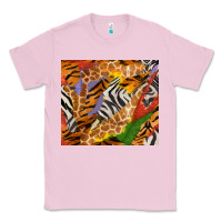 Bubblegum Pink safari patterns tumbler Classic Tee - BundleAndBundleShop