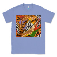 Colony Blue safari patterns tumbler Classic Tee - BundleAndBundleShop