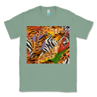 Sage safari patterns tumbler Classic Tee - BundleAndBundleShop