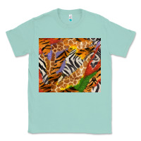 Seafoam safari patterns tumbler Classic Tee - BundleAndBundleShop