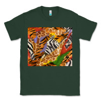 Sports Green safari patterns tumbler Classic Tee - BundleAndBundleShop