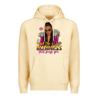 Pina Colada mind the business that pays you afro woman Premium Hoodie - NancyCooperArtShop