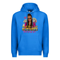 True Royal mind the business that pays you afro woman Premium Hoodie - NancyCooperArtShop