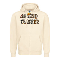Sandshell nacho averange teacher Zipper Hoodie - CowhideDigitalArt
