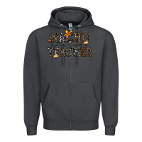 Smoke nacho averange teacher Zipper Hoodie - CowhideDigitalArt