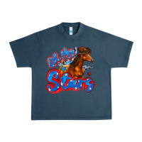 Midnight Navy oh my stars horse Urban Heavy Tee - Zillion Design Studio