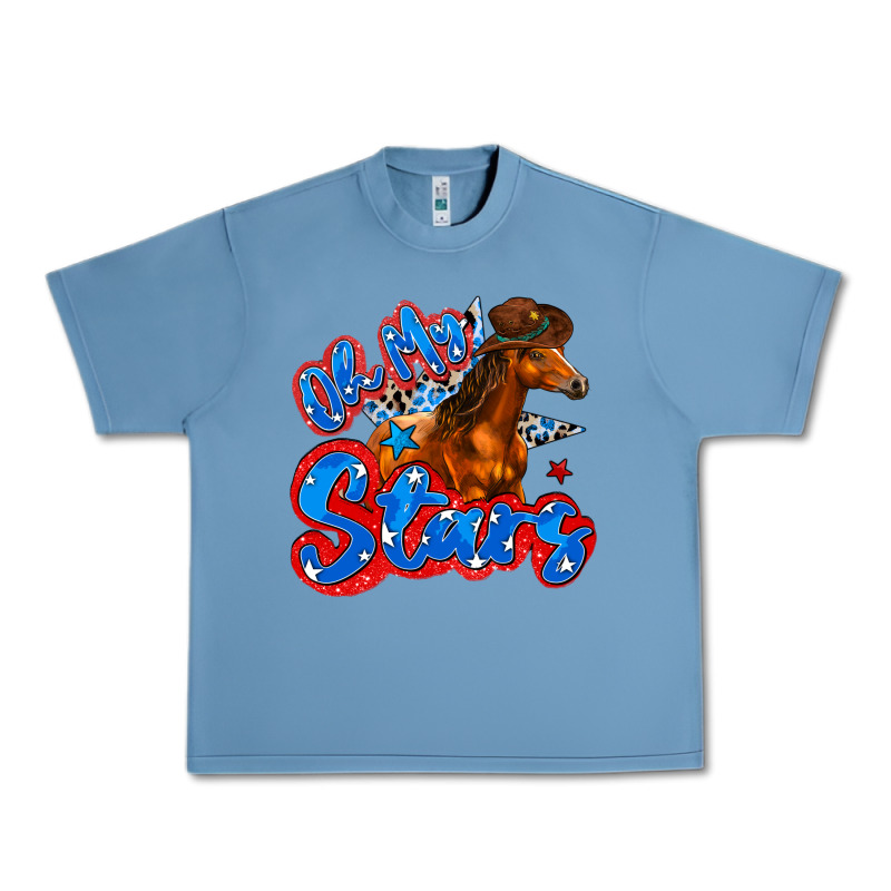 Oh My Stars Horse Urban Heavy Tee by Zillion Design Studio | Teevron