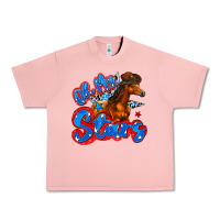 Salmon oh my stars horse Urban Heavy Tee - Zillion Design Studio