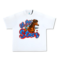 White oh my stars horse Urban Heavy Tee - Zillion Design Studio