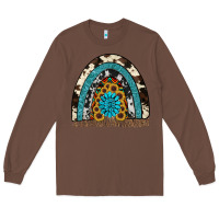 Chestnut rainbow sunflower gemstone Long Sleeve Tee - RanaPortraitStore