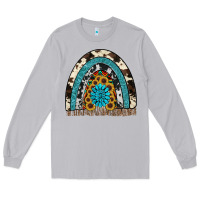 Moon Dust rainbow sunflower gemstone Long Sleeve Tee - RanaPortraitStore