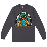 Smoke rainbow sunflower gemstone Long Sleeve Tee - RanaPortraitStore