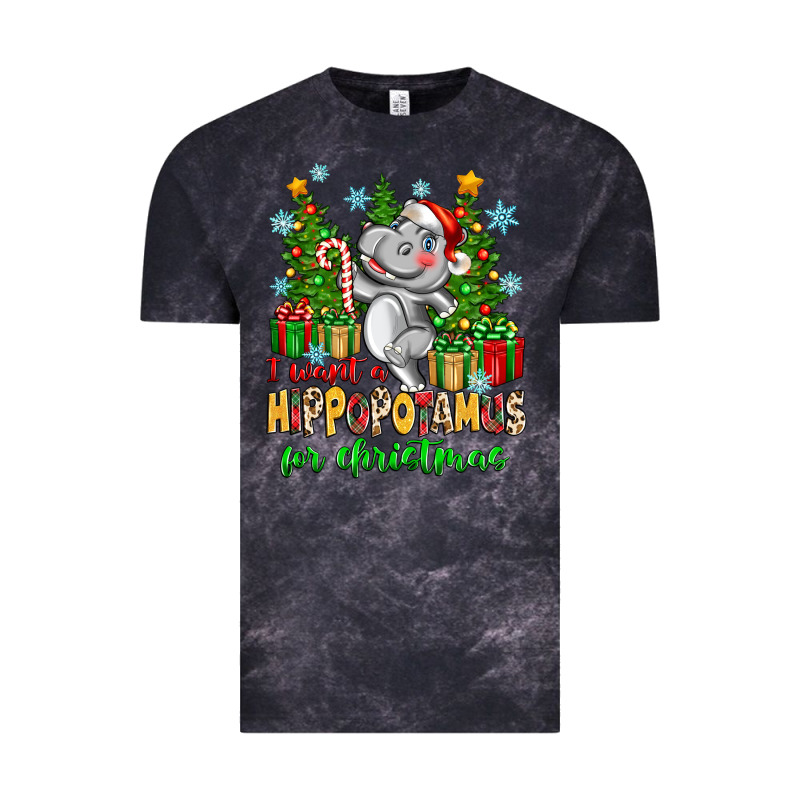 I Want A Hippopotamus For Christmas Vintage Tee by Zillion Design Studio | Teevron