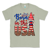 Matcha Born in the USA gnome Classic Tee - Neo Western