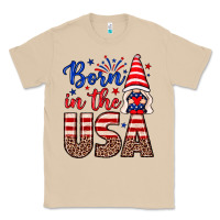 Mushroom Born in the USA gnome Classic Tee - Neo Western