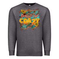 Charcoal Heather beautiful crazy Premium Sweatshirt - NancyCooperArtShop