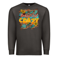 Smoke beautiful crazy Premium Sweatshirt - NancyCooperArtShop