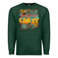 Sports Green beautiful crazy Premium Sweatshirt - NancyCooperArtShop