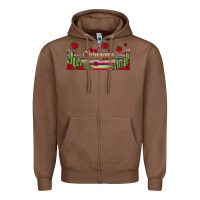 Chestnut chingona 16oz libbey cup Zipper Hoodie - HRA Design Shop