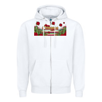 White chingona 16oz libbey cup Zipper Hoodie - HRA Design Shop