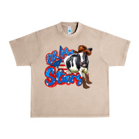 French Oak oh my stars cow Urban Heavy Tee - Zillion Design Studio