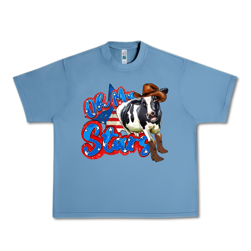 Oh My Stars Cow Urban Heavy Tee by Zillion Design Studio | Teevron