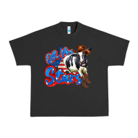 Pigment Black oh my stars cow Urban Heavy Tee - Zillion Design Studio
