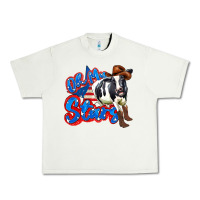 Pistachio oh my stars cow Urban Heavy Tee - Zillion Design Studio