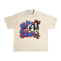Sandshell oh my stars cow Urban Heavy Tee - Zillion Design Studio
