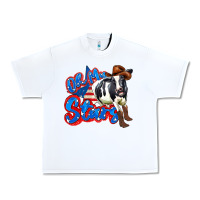 White oh my stars cow Urban Heavy Tee - Zillion Design Studio