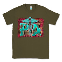 Army Green physician medical symbol assistant nurse background Classic Tee - BarkalooDesign