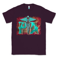 Plum physician medical symbol assistant nurse background Classic Tee - BarkalooDesign